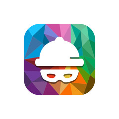 Geometric App Button