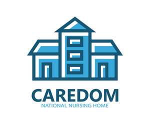 Vector real estate icon or logo