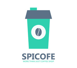 Vector coffee logo or icon