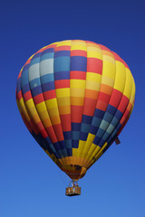 Hot Air Balloon Floating in California