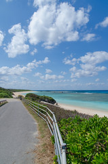 沖縄県　波照間島　ニシ浜