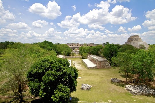 View from the top - Uxmal, Mexico