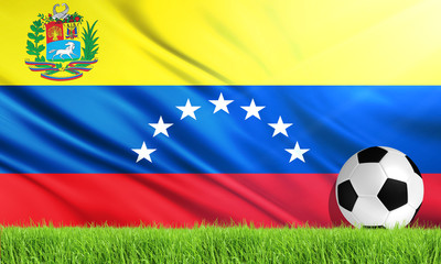 Fototapeta premium The National Flag of Venezuela