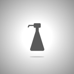 gel foam or liquid pump plastic bottle 