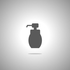 gel foam or liquid pump plastic bottle 