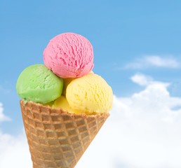 Biscuit, close-up, cold.