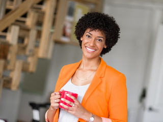 Portrait of young businesswoman