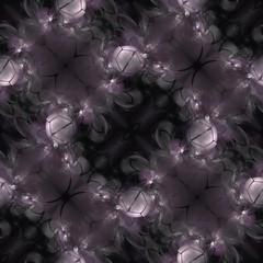 Seamless fractal background in violet spectrum