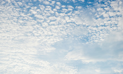 Evening sky and cloud ,nature background