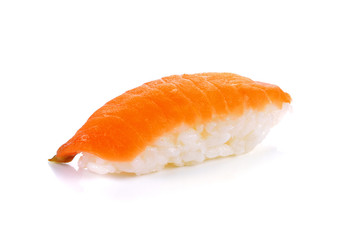 Sushi isolated on white background
