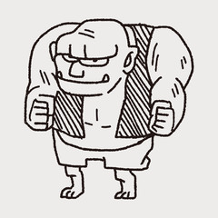 giant ogre doodle