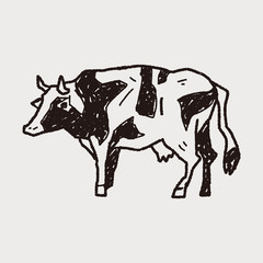cow doodle