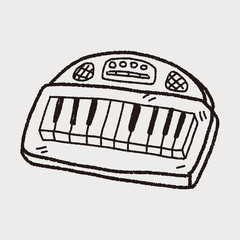 keyboard doodle