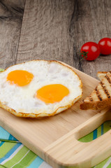Fried eggs