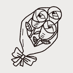 rose doodle