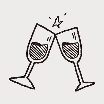 cheers doodle