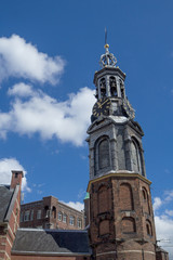Fototapeta na wymiar The Munttoren tower in Amsterdam