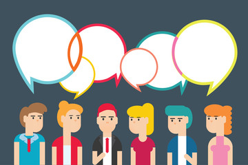 Social network and teamwork concept ,infographic,vector illustra