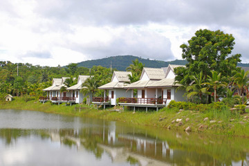 Small house near the river