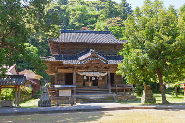 Kigami Shrine of Iwami Ginzan, Omori, Japan. UNESCO site
