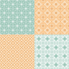 Geometric seamless pattern.