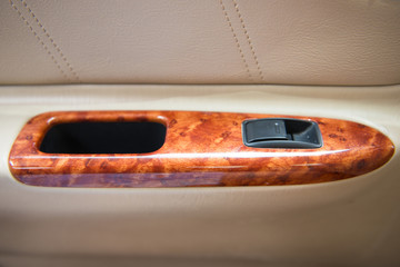 Obraz na płótnie Canvas interior view of car