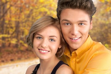 Obraz premium Domestic Kitchen, Couple, Heterosexual Couple.