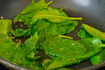 Stew spinach