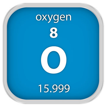 Oxygen material sign