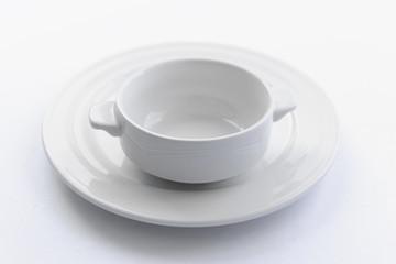 tea cup and plate closeup
