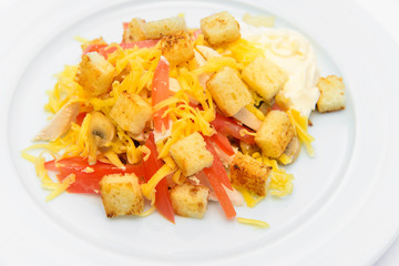 diet vegetarian salad