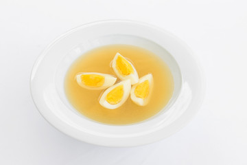 diet soup with eggs