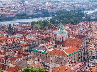 Panorama of Old Town Prague