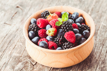 Berries close up