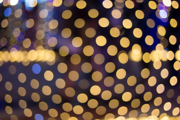 Lights blurred bokeh background