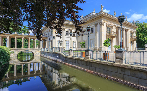 Royal Lazienki Park in Warsaw - Palace on the Water