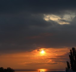 Lever ou coucher de soleil