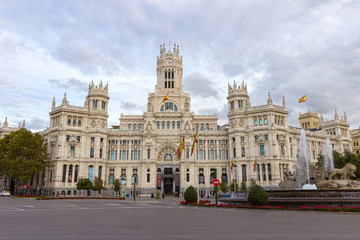 Cibeles Palace, Madrid, Spain