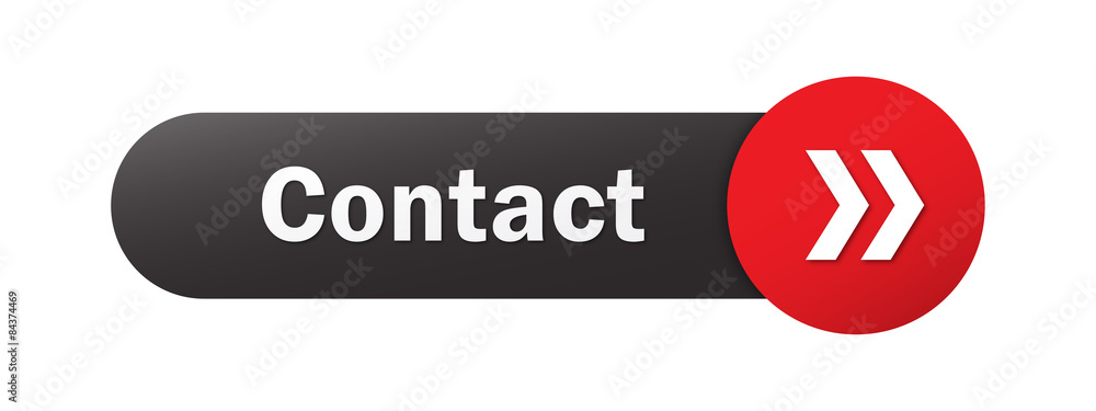 Poster vector contact web button