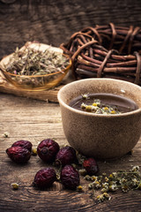 tea on medicinal herbs