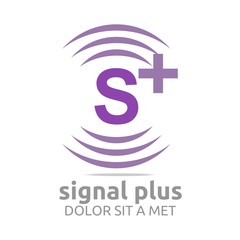 Logo Signal Plus Alphabet Wireless