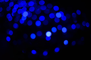 Lights blurred bokeh background