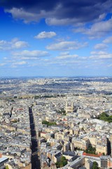 Paris aerial view