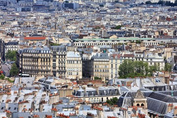 Paris aerial view