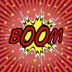 boom comic speech bubble