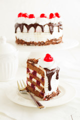 Austrian Black Forest cake.