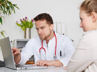 Doctor at work