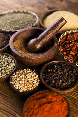 A set of spices