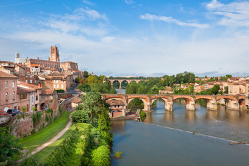 Obraz premium View of Albi, France