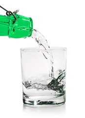 glass with water